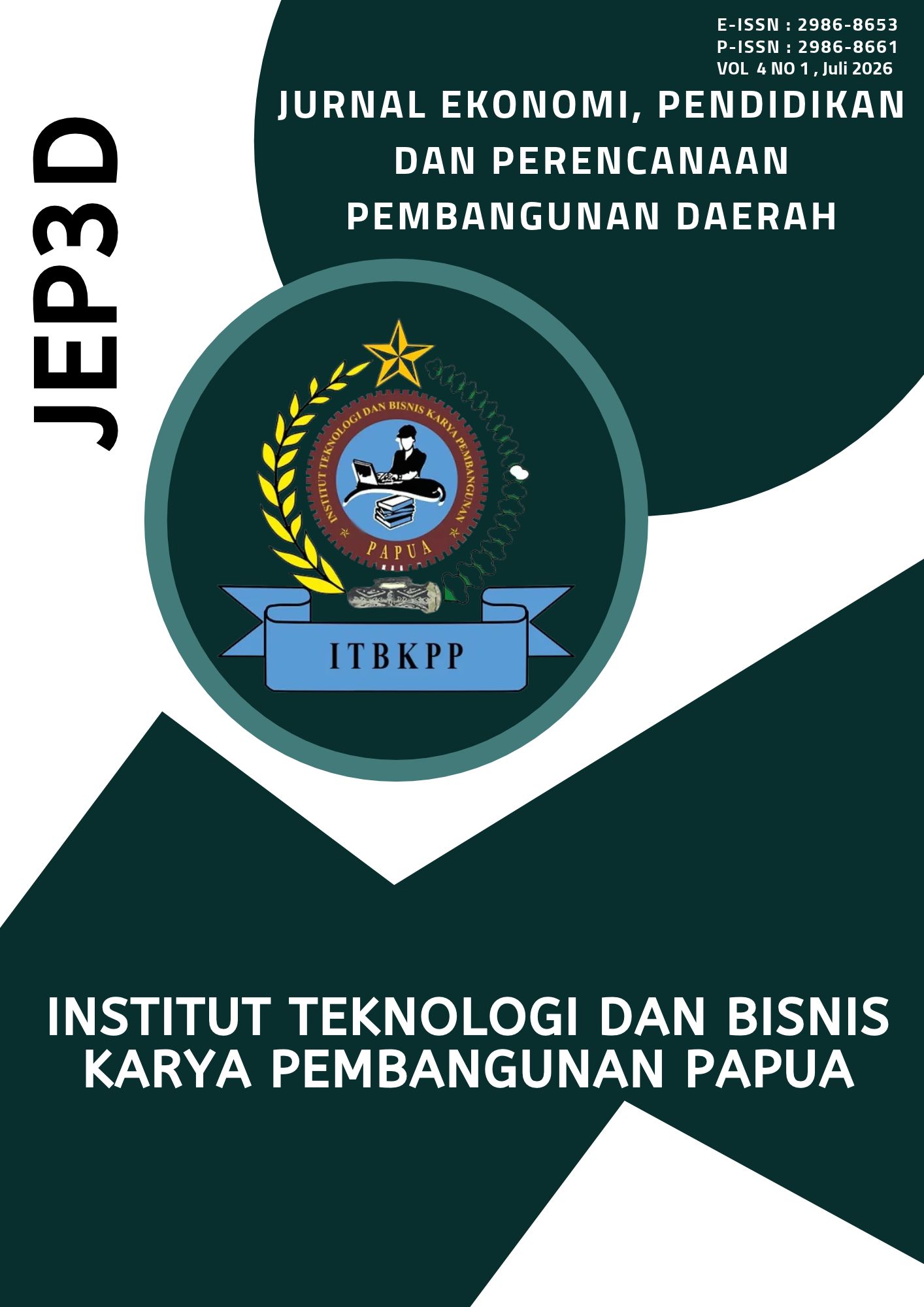 					Lihat Vol 4 No 1 (2026): JEP3D Vol 4 Nomor 1, Juli 2026
				